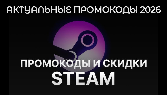 промокоды Steam 2026